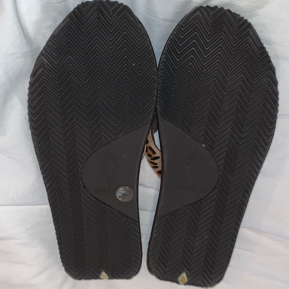 VOLATILE Cheetah fur rhinestone sandals womens suze 8 - Picture 6 of 9